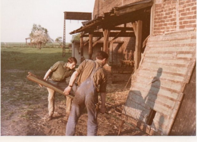 1967 Vorbereitungen zum Schützenfest